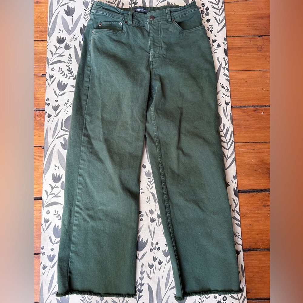 Toad and Co Balsam Cutoff Jean, Size 6